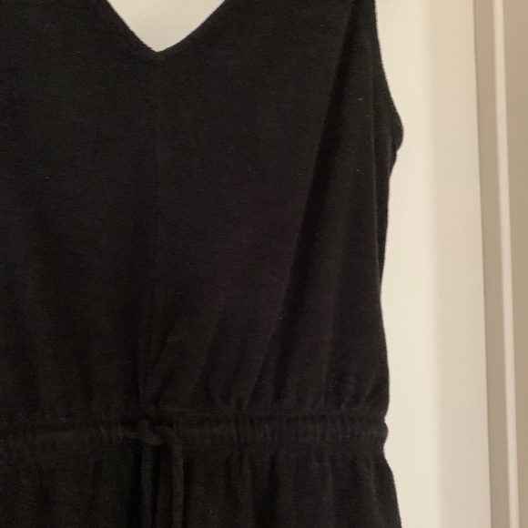 Old Navy Black Terry Romper - Picture 2 of 3